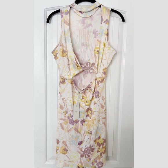 NWT Ted Baker Effi Cutout Twist Back Bodycon Dress - Size 4 - Picture 8 of 12